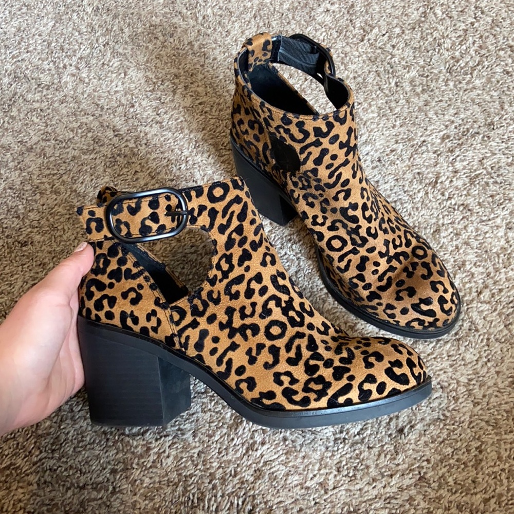 Cheetah Booties